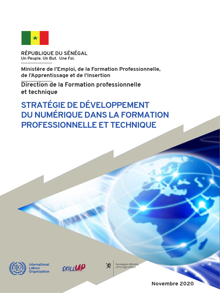 Stratégie numérique pour la formation FPT | PDF | Informatique | Pédagogie