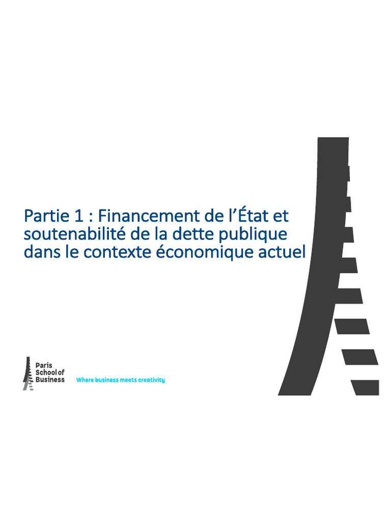 Financement et dette publique en 2023 | PDF | Dette publique | Dettes