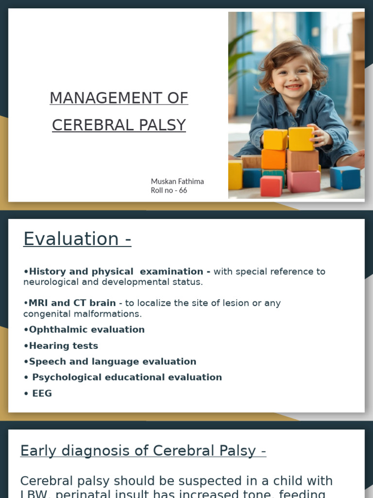 Mx Cerebral Palsy | PDF | Cerebral Palsy | Neurological Disorders
