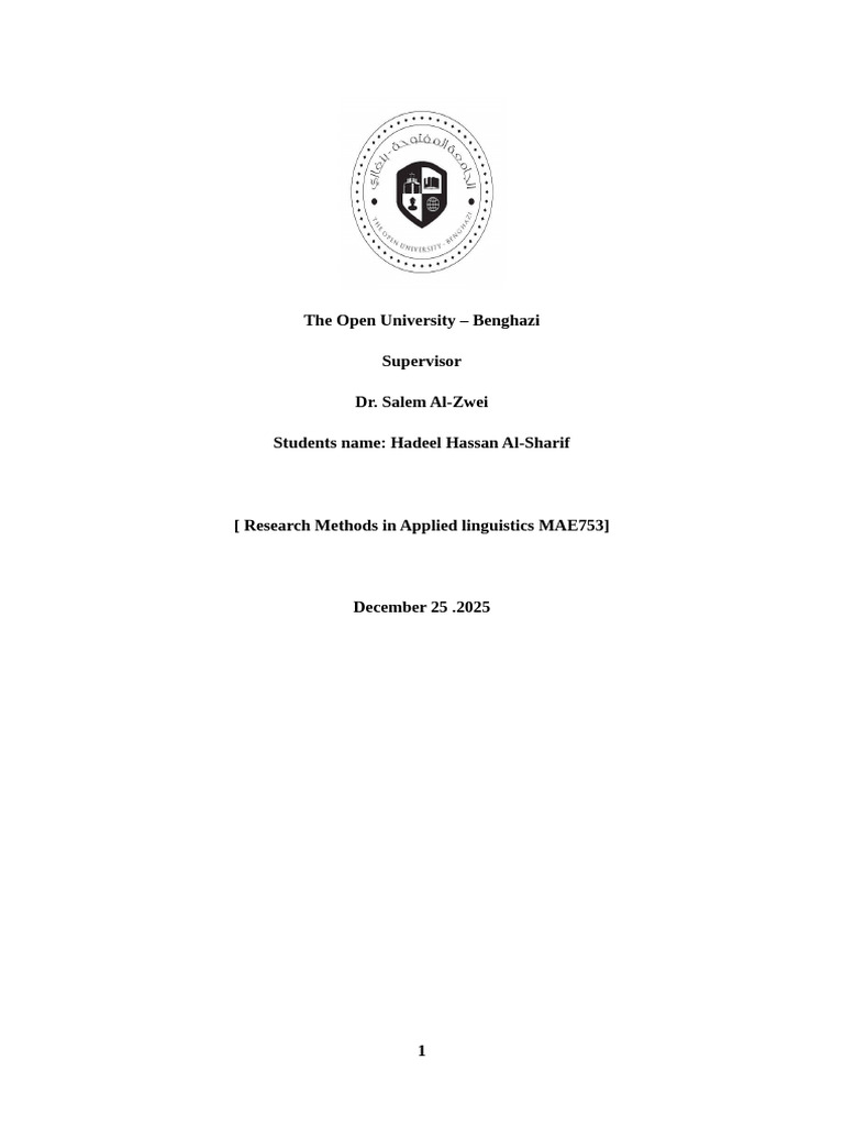 Research Methods in Applied Linguistics | PDF | Ethnography ...