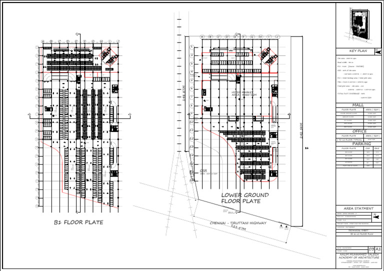 Lower Ground Floor Plate: Key Plan N | PDF