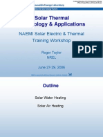 Course Solar Taylor Thermal