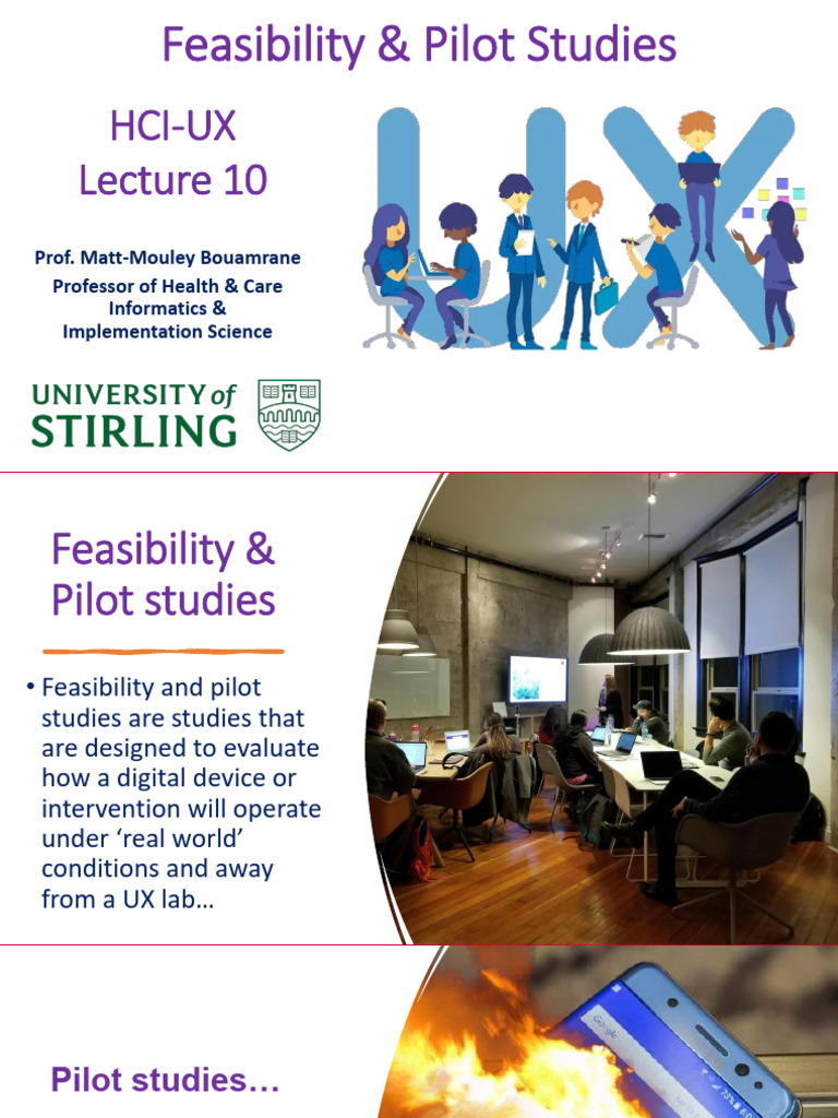 HCI UI-UX - Lect 10F | PDF | Feasibility Study | Risk
