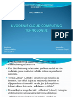 Uvođenje Cloud Computing Tehnologije