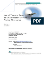 Thermal Spray CR Alternative