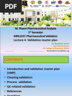 Pharmacy Manufacturing VMP Overview | PDF | Verification And Validation ...