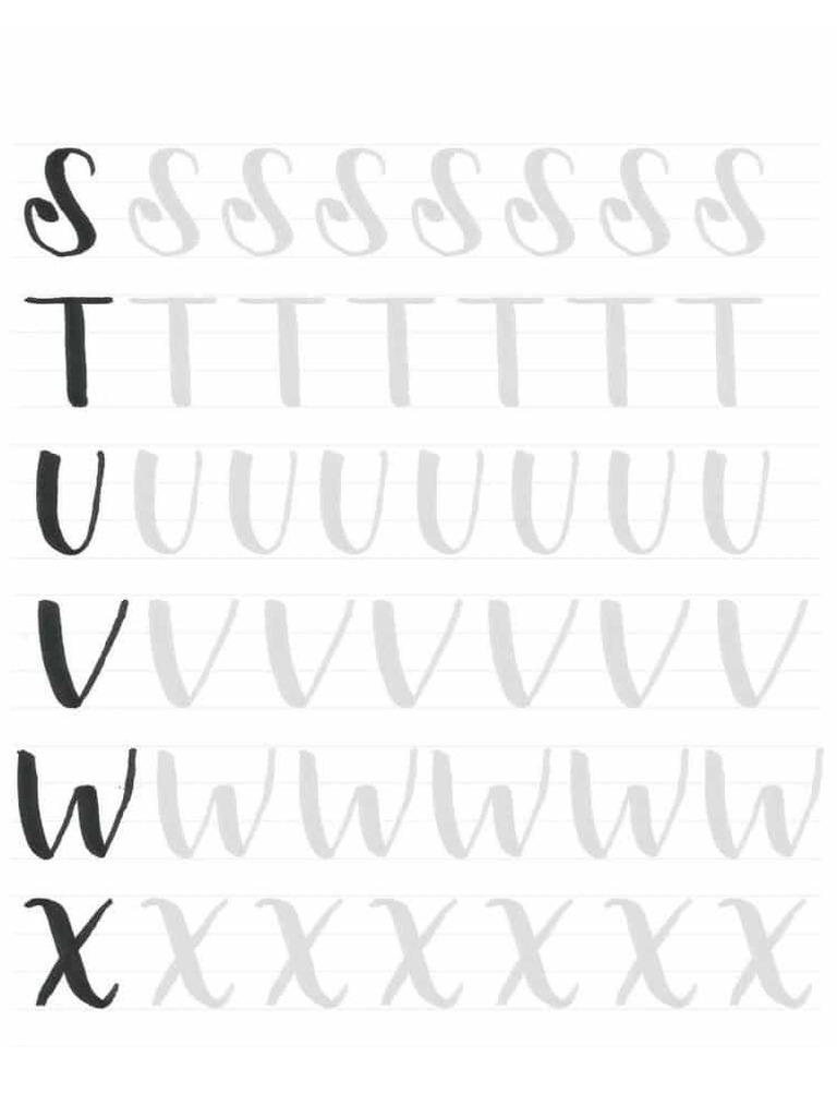 Lettering 4 | PDF