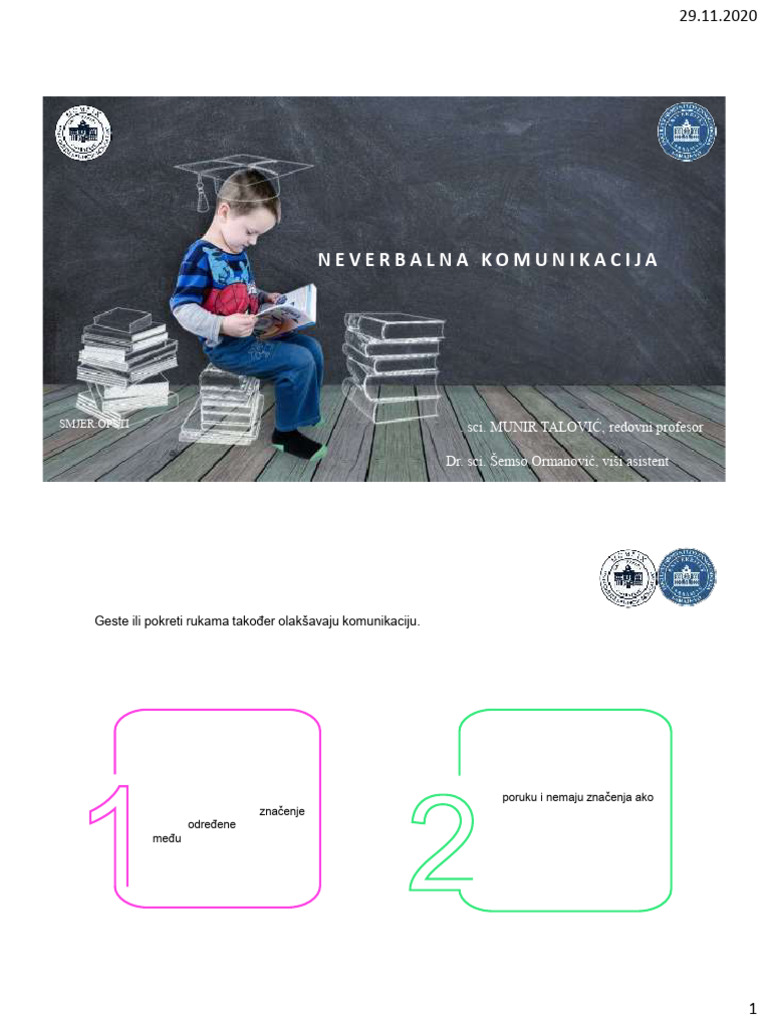 Neverbalna Komunikacija 2 | PDF