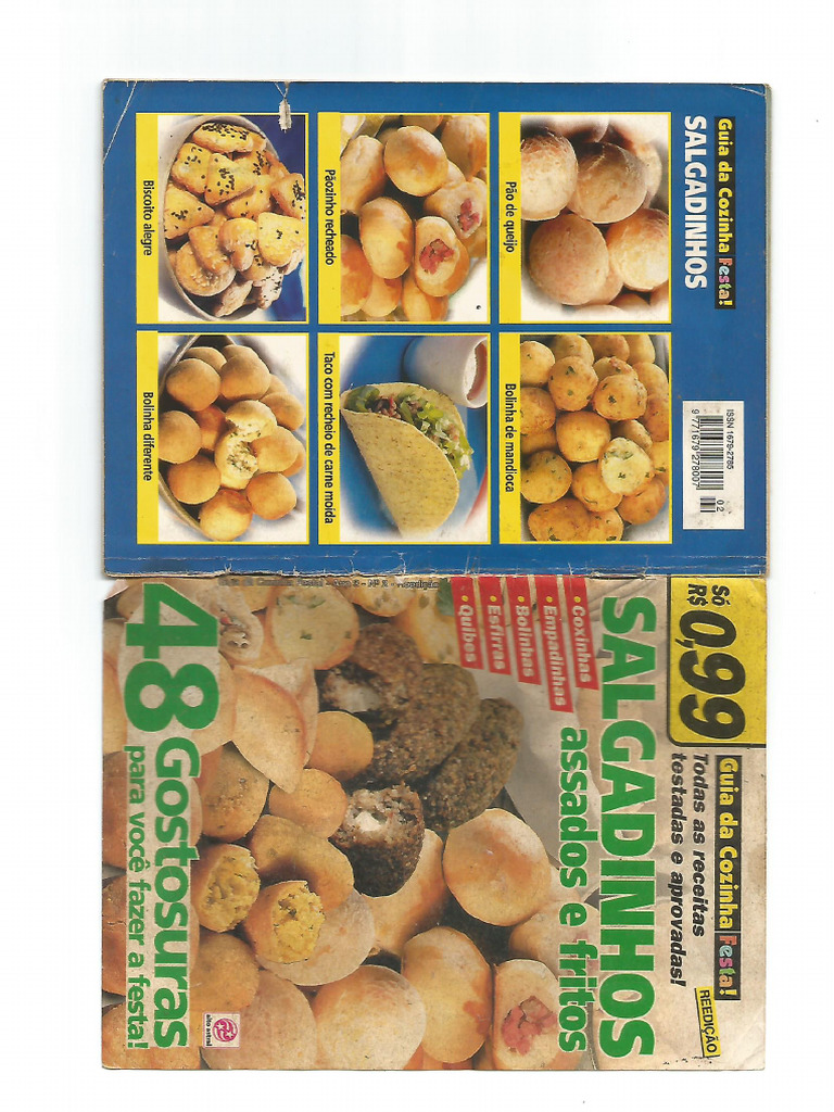 Receitas de Salgadinho | PDF