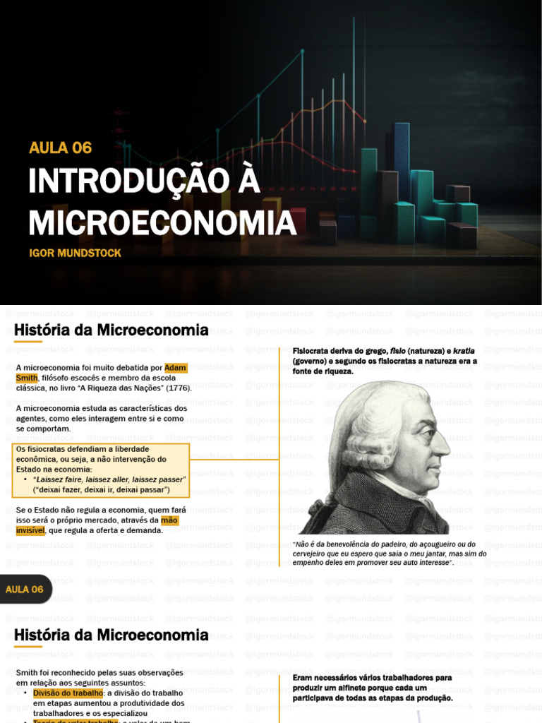 História da Microeconomia e Seus Conceitos | PDF | Microeconomia | Economia