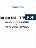 diccionario español - esperanto