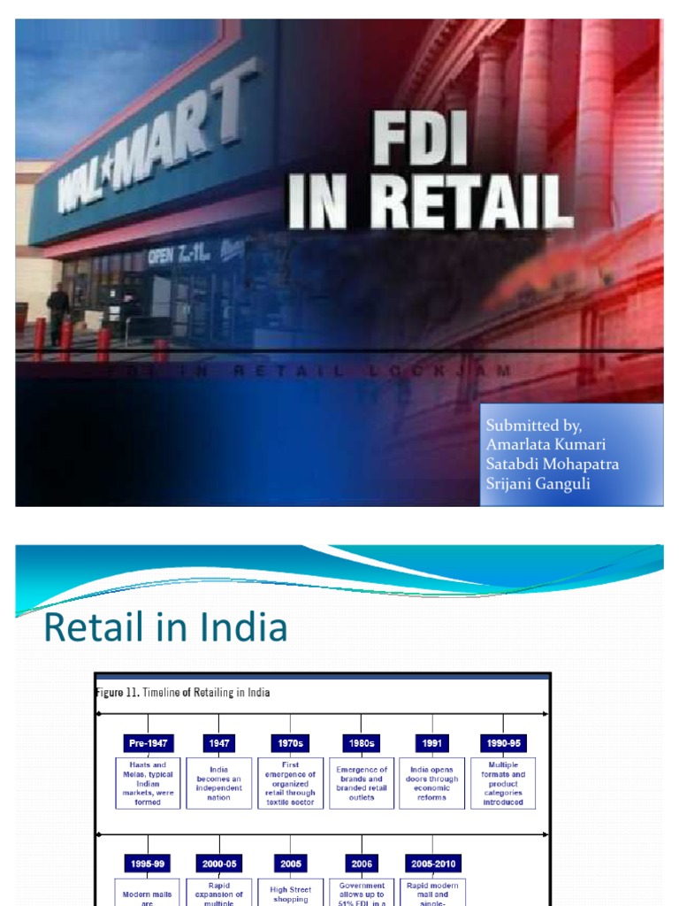 Final FDI in Retail | PDF | Social Science