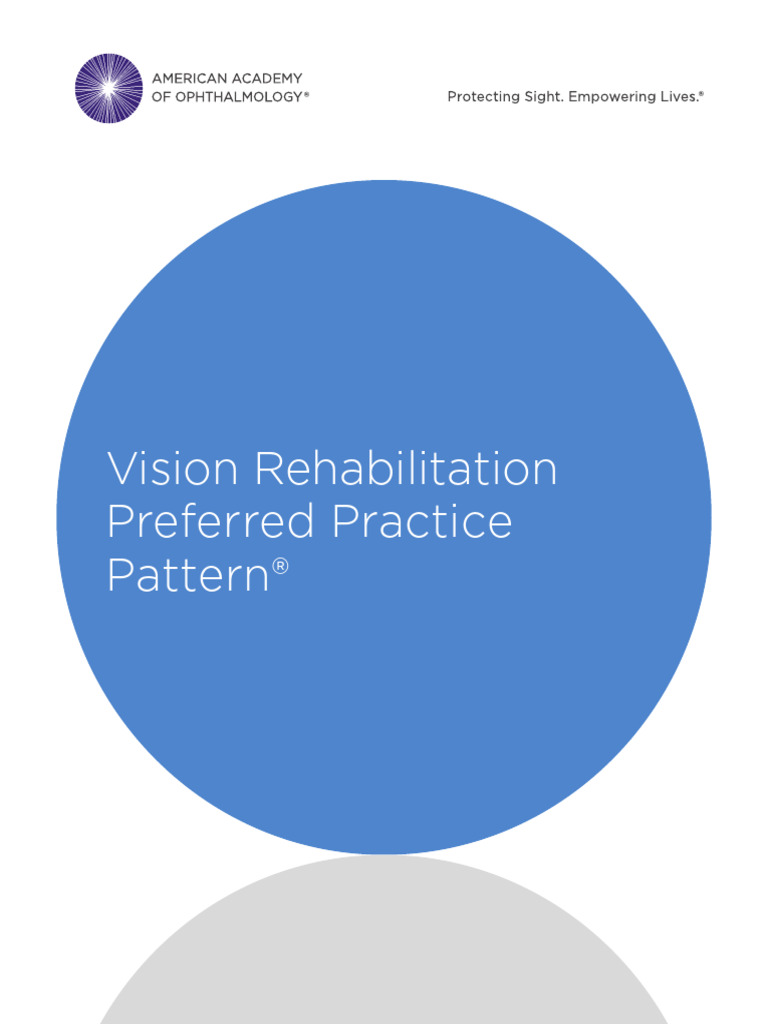 Vision Rehabilitation PPP | PDF | Visual Impairment | Contrast (Vision)