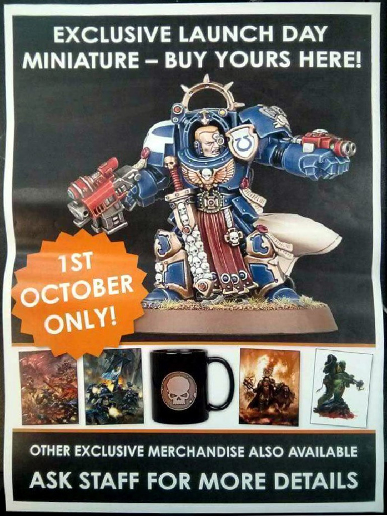 Warhammer 40k - Army List - Datasheet - Launch Day Terminator Captain ...