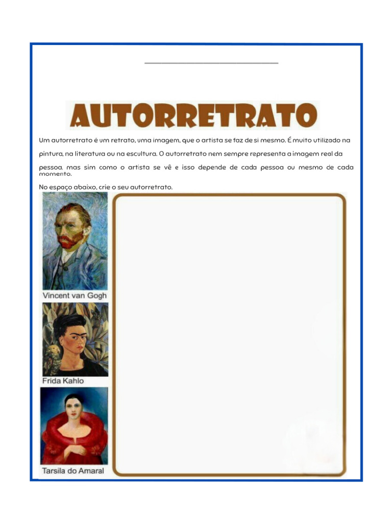 Autorretrato | PDF