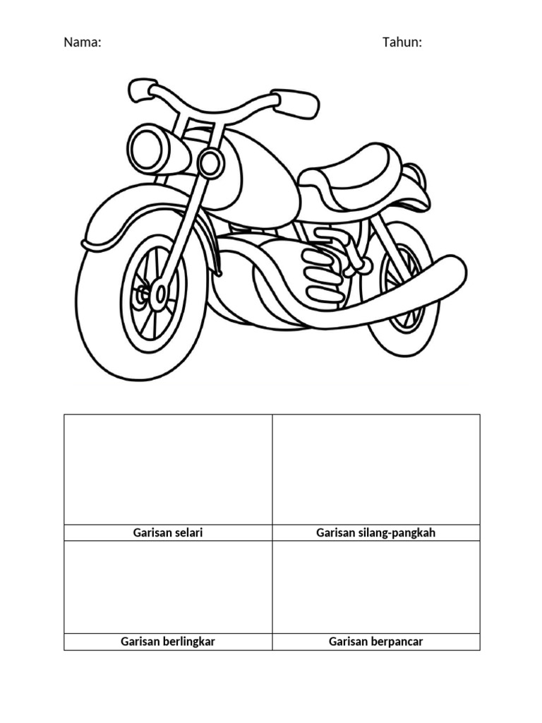 Jenis Garisan dan Pola Geometri | PDF