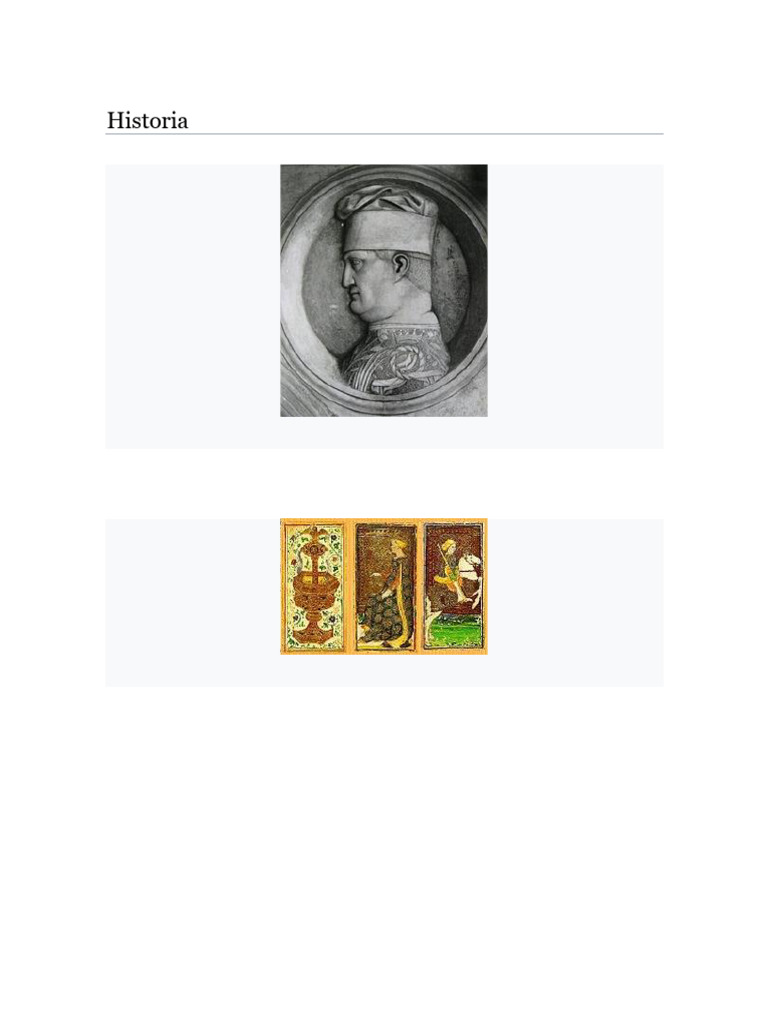 Orígenes del Tarot Italiano Antiguo | PDF | Tarot | Jugando a las cartas