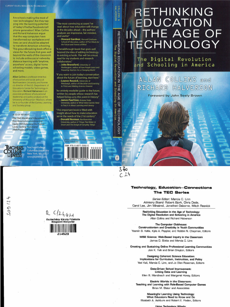 Rethinking Education in The Age of Technology | PDF