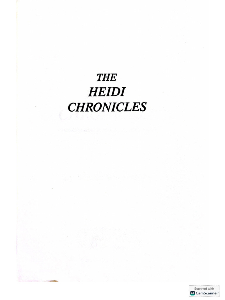 Heidi Chronicles p93-118 | PDF