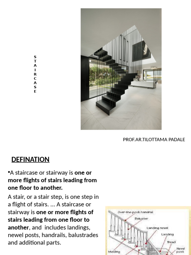 Types of Staircases Explained | PDF | Stairs | Pedestrian Infrastructure