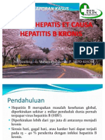 Presentasi Sirosis Hepatis Ec Hepatitis B Kronis