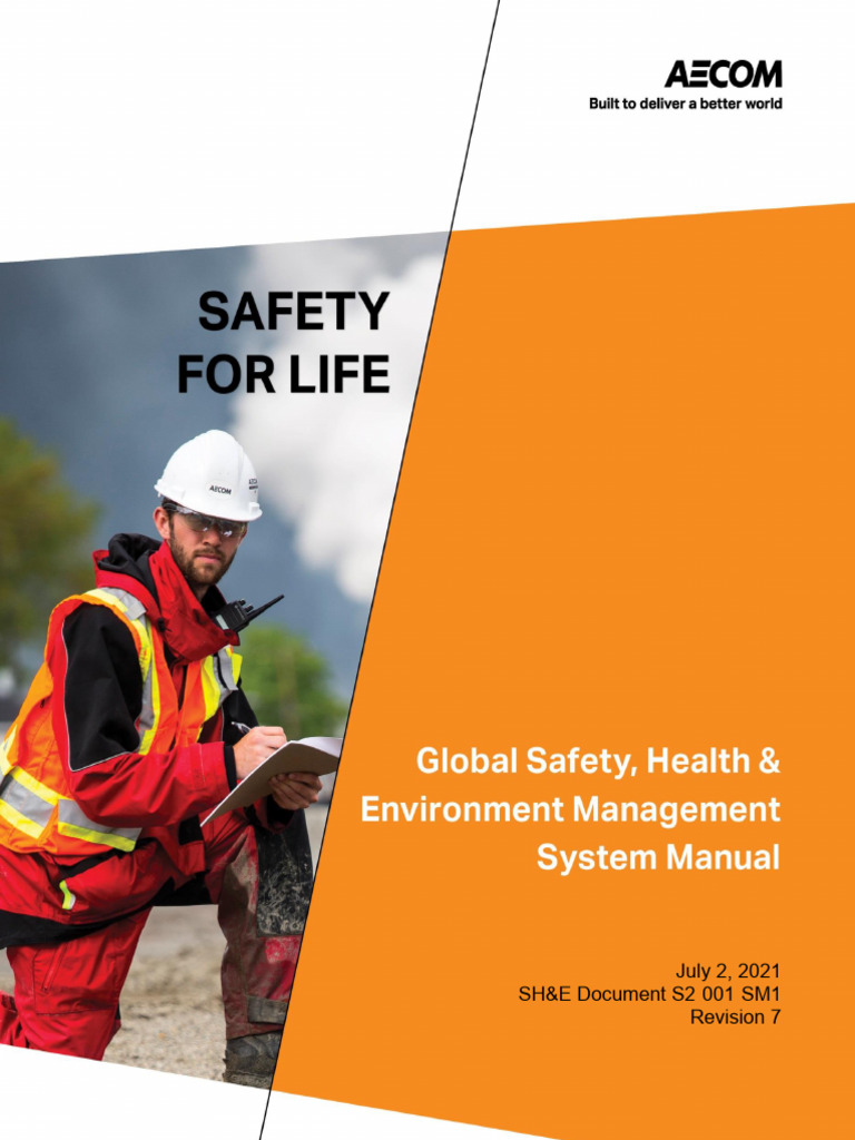 AECOM Global SH&E Management Manual | PDF | Audit | Regulatory Compliance