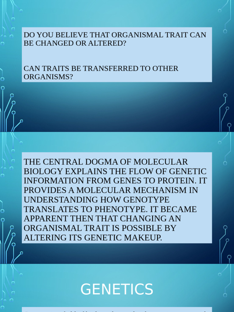 Genetic Engineering-1 | PDF | Genetics | Plasmid