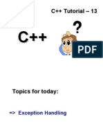 C++ Tutorial - 13