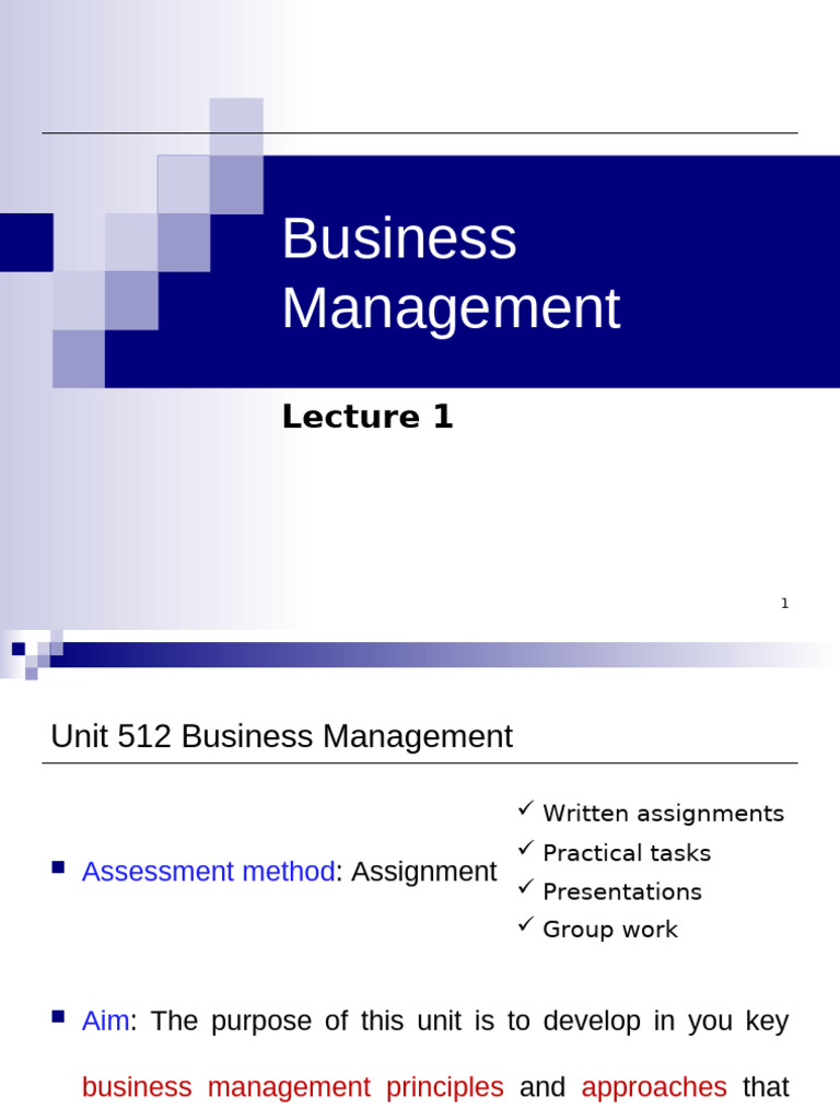 Business Management 512 LO1 | PDF | Risk | Risk Management