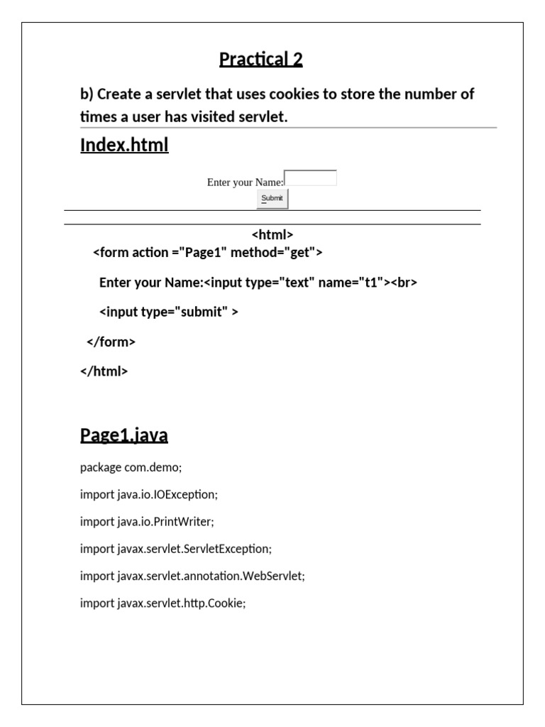 2b | PDF | Http Cookie | Java Platform