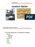 Lecture 2 Hydrocarbon Habitat