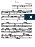 Sonata: D S K.101 L.494 Allegro