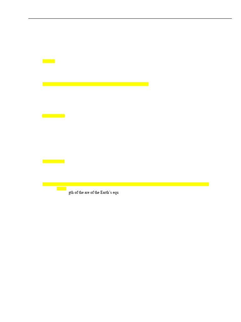 ATPL Navigation Questions and Answers | PDF | Compass | Latitude