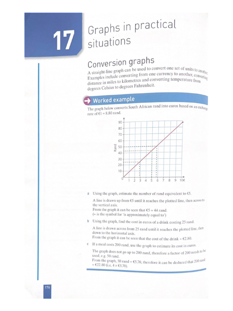 17) Graphs in Practical Situations | PDF