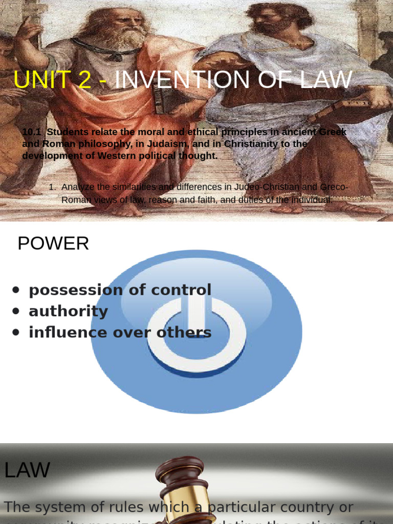 Invention of Law: Ancient Philosophies | PDF | Human | Paleolithic