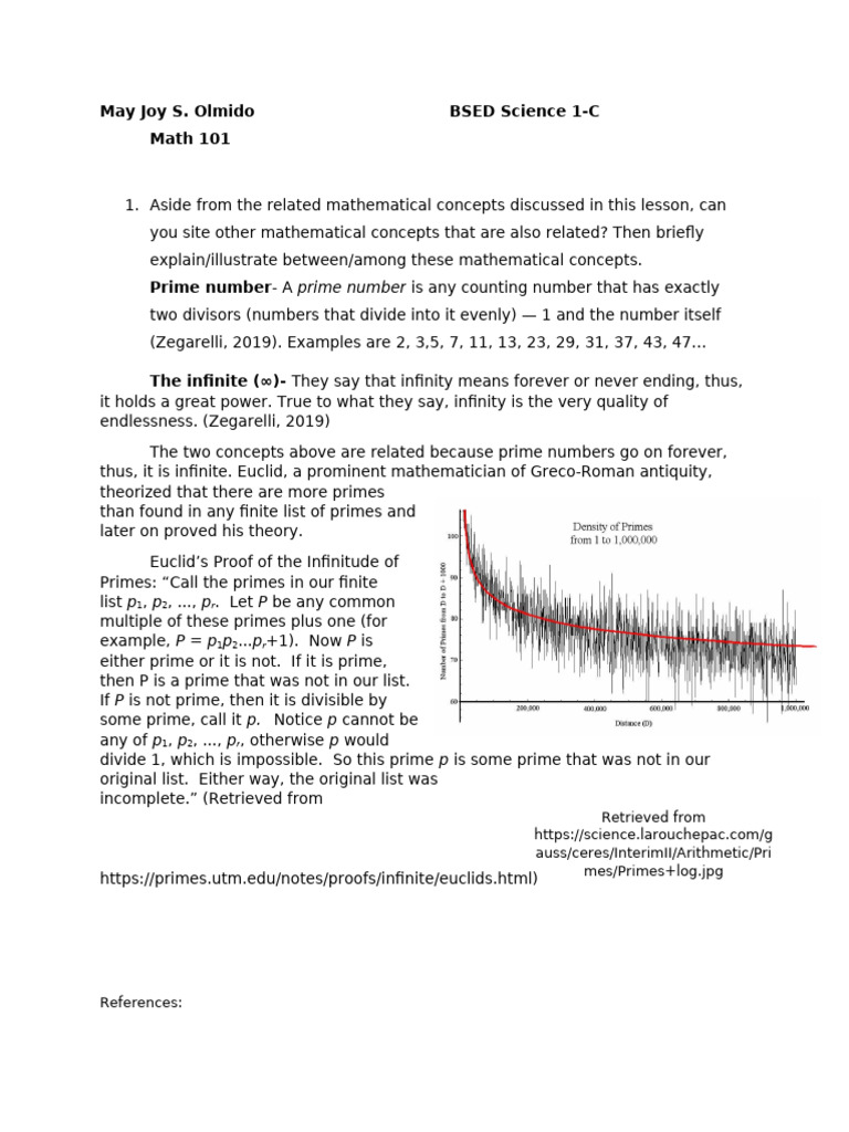 Act 3 Final | PDF | Prime Number | Infinity
