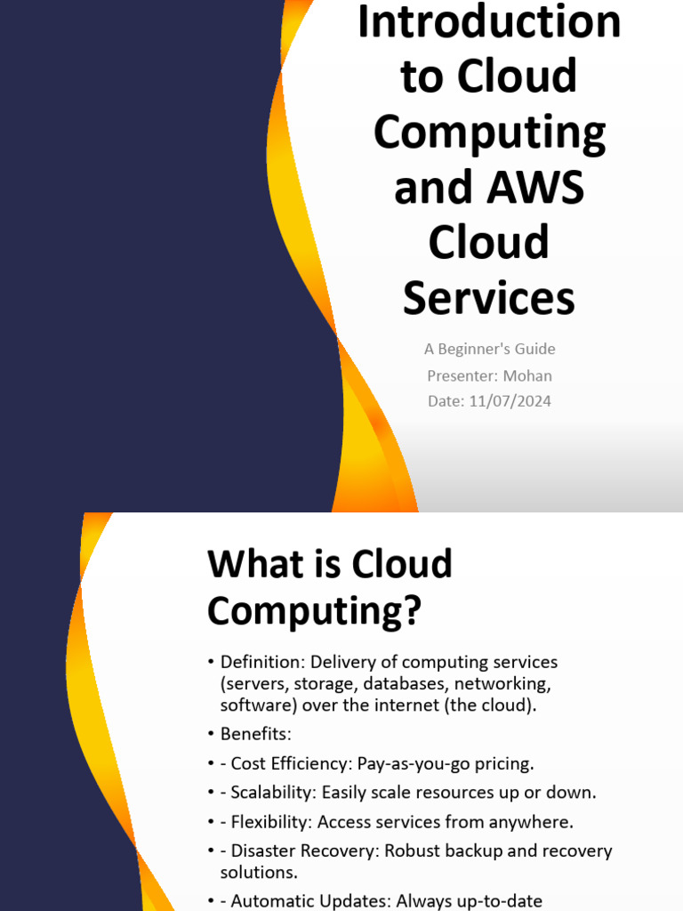 Beginner's Guide to Cloud Computing & AWS | PDF | Cloud Computing ...
