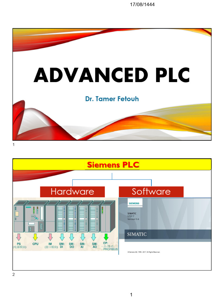 Advanced PLC 1 | PDF | Analog To Digital Converter | Integer (Computer ...