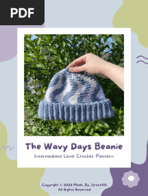 Wavy Days Beanie Crochet Edition V2