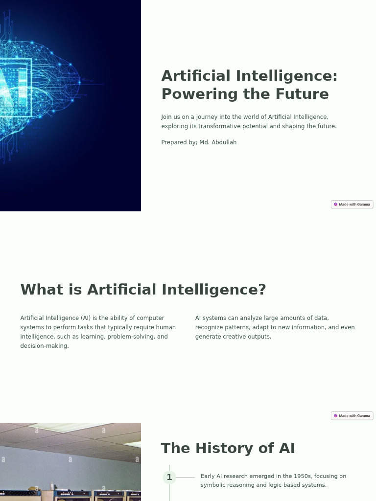 Exploring the Future of Artificial Intelligence | PDF | Artificial ...