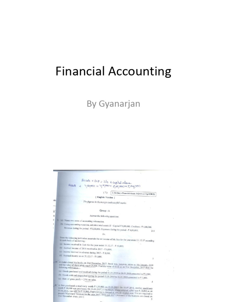 2018 G11 Accounts | PDF