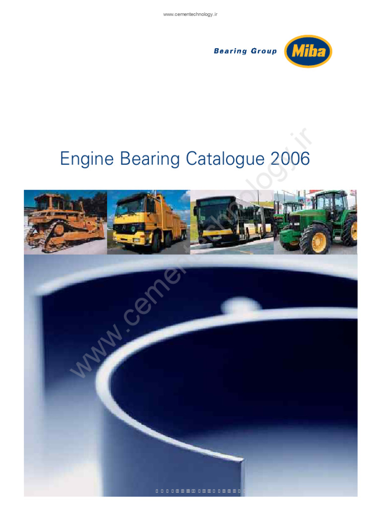 Engine Bearing Catalouge | PDF