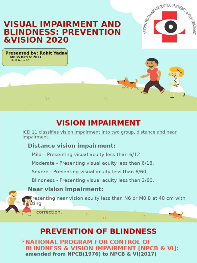 Vision Impairment Prevention Strategies | PDF | Visual Impairment | Eye
