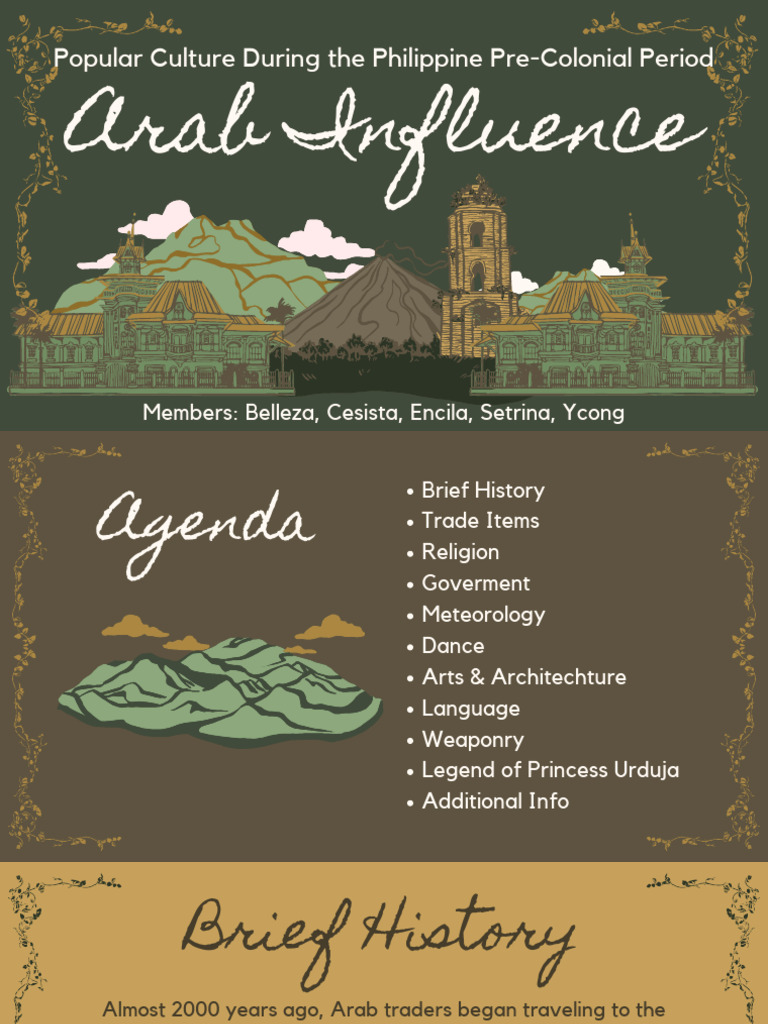 Arab Influence on Philippine Culture | PDF | Philippines | Abrahamic ...