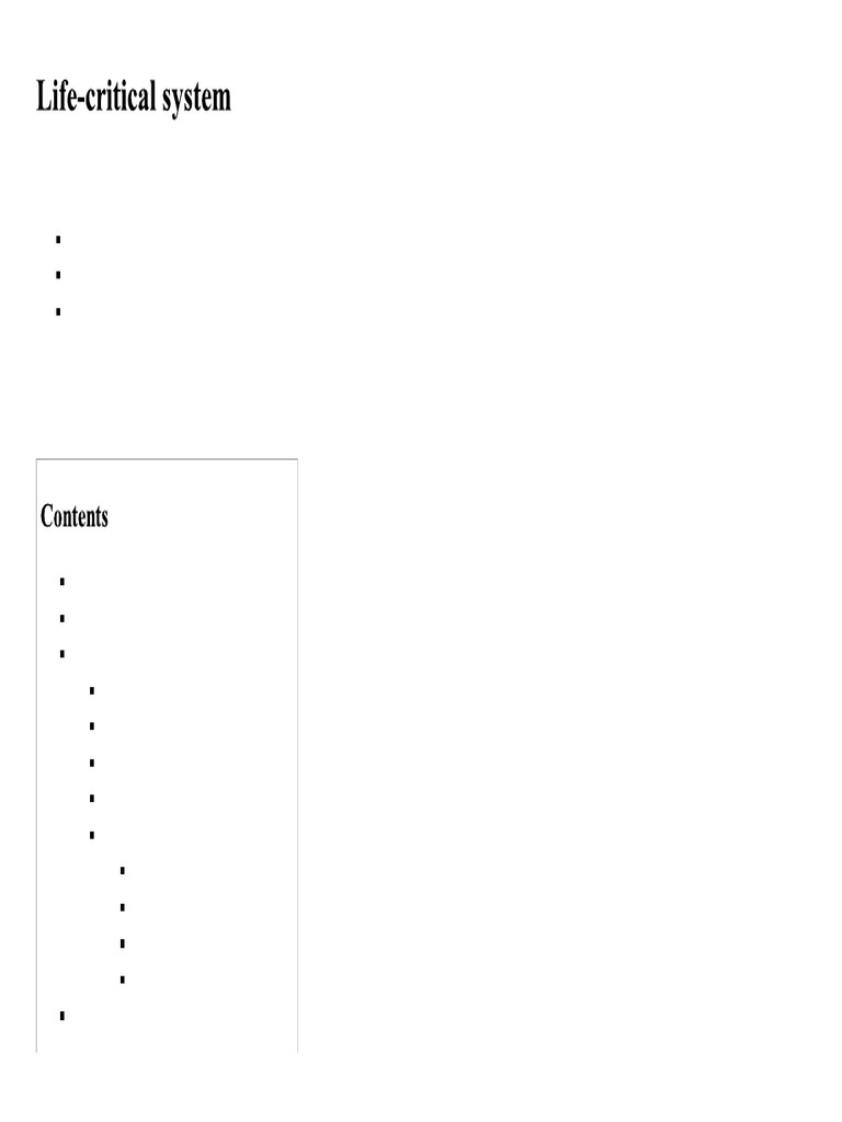 Understanding Life-Critical Systems | PDF | Reliability Engineering ...