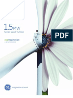Wind Turbine Ge 15 Brochure