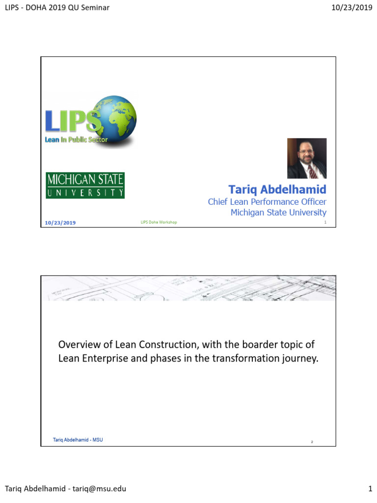 Lean Transformation in Construction | PDF | Business