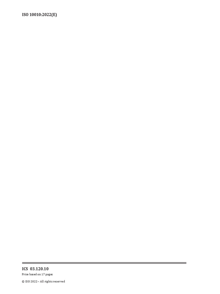 ISO Document | PDF | Quality Management | International Organization ...