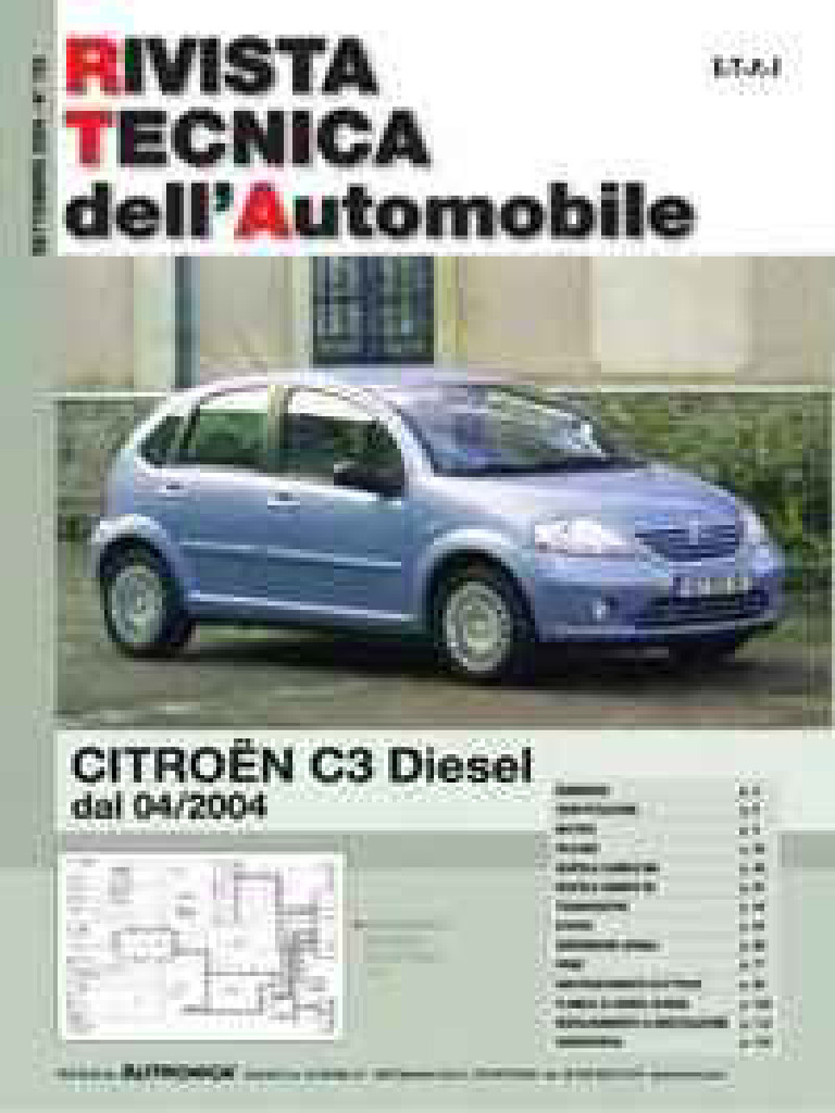 RTA 155 Citroen C3 1 4 Hdi | PDF