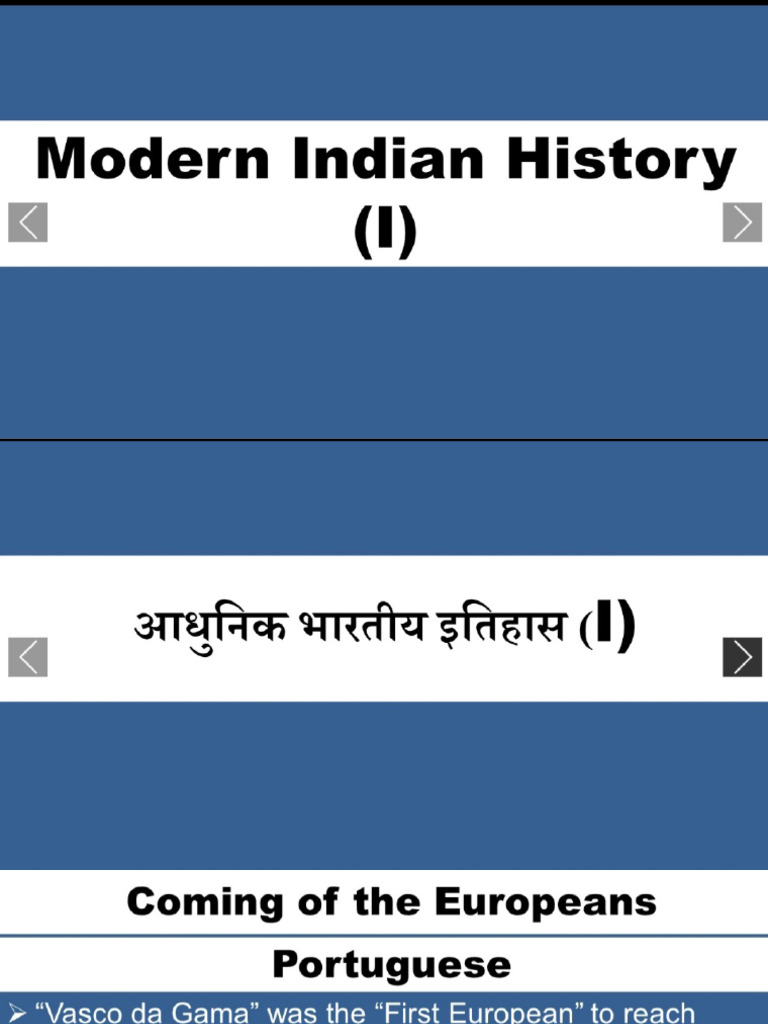 Modern Indian History | PDF